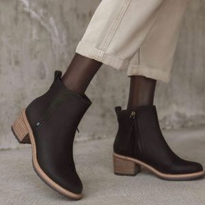 Tom’s Marina Ankle Booty - black